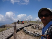 剣山山頂の広場